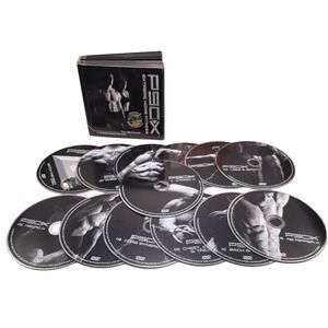 P90X 12 Extreme Home Fitness Training Routines Workouts 2007 Beachbody